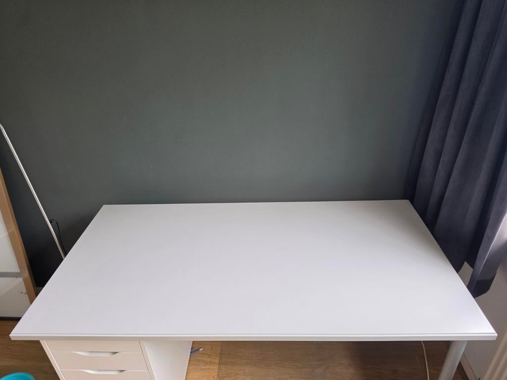IKEA Klimpen bureaublad - lichtgrijs, Ophalen, Overige typen, Gebruikt, 150 cm