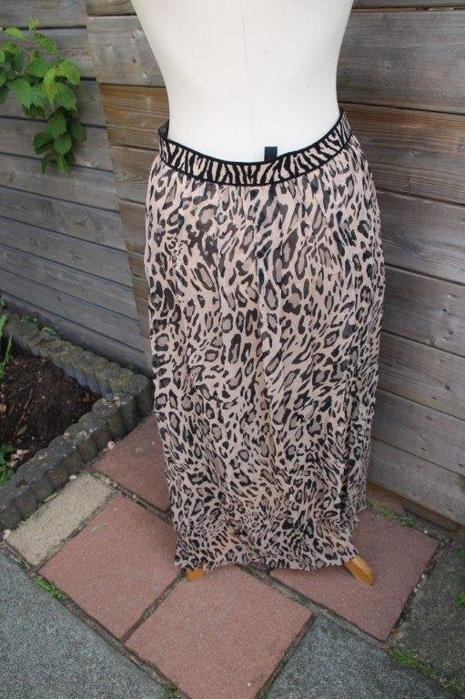 Rok camel/ zwart Marccain mt N2 (S/36) lang Vaste prijs, Zwart, Ophalen of Verzenden, Zo goed als nieuw, Maat 36 (S)