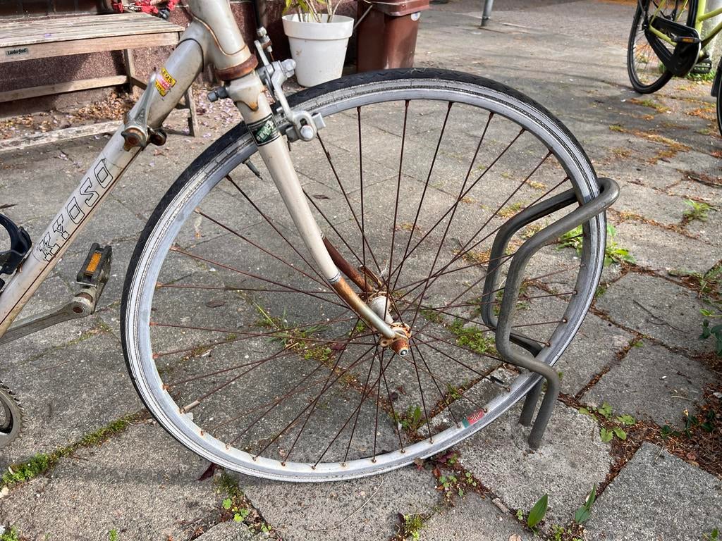 Oude racefiets - opknapper of voor onderdelen, 28 inch, Gebruikt, 53 tot 57 cm, Ophalen