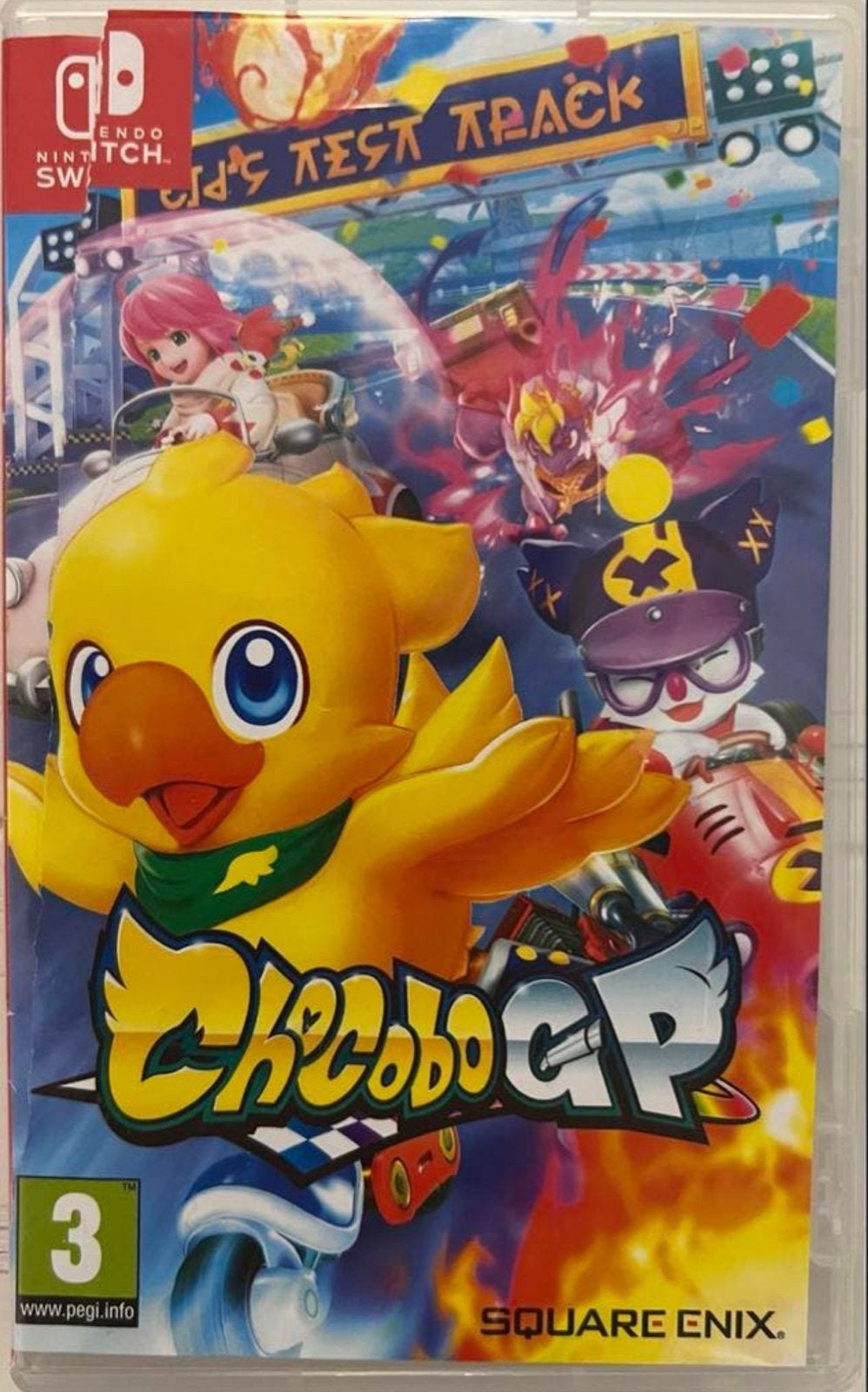 Chocobo GP - Nintendo Switch, Ophalen of Verzenden, Zo goed als nieuw, Met 2 controllers, Met games