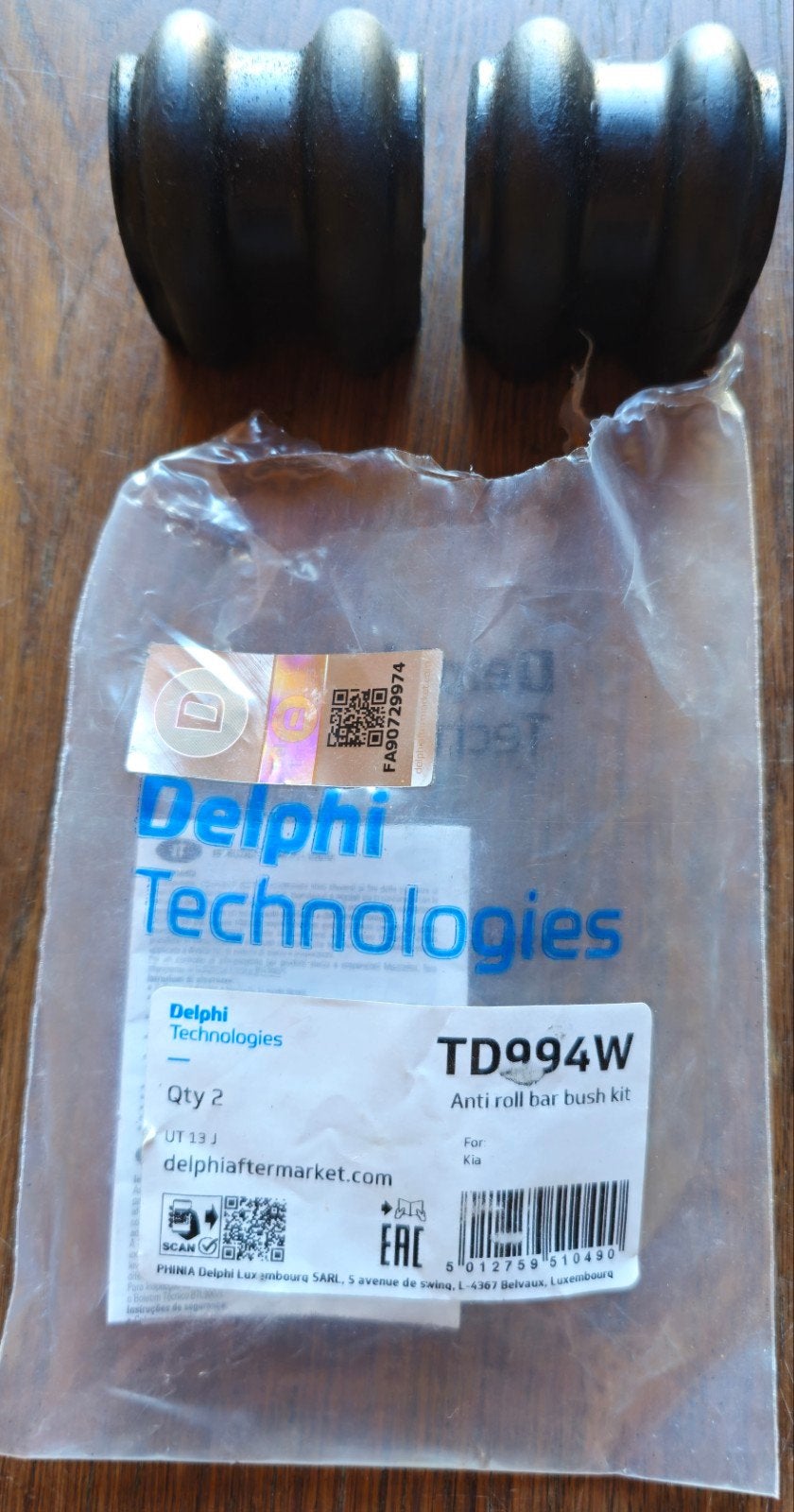 DELPHI TD994W Stabilisatorstang rubber, Ophalen of Verzenden, Nieuw, Hyundai