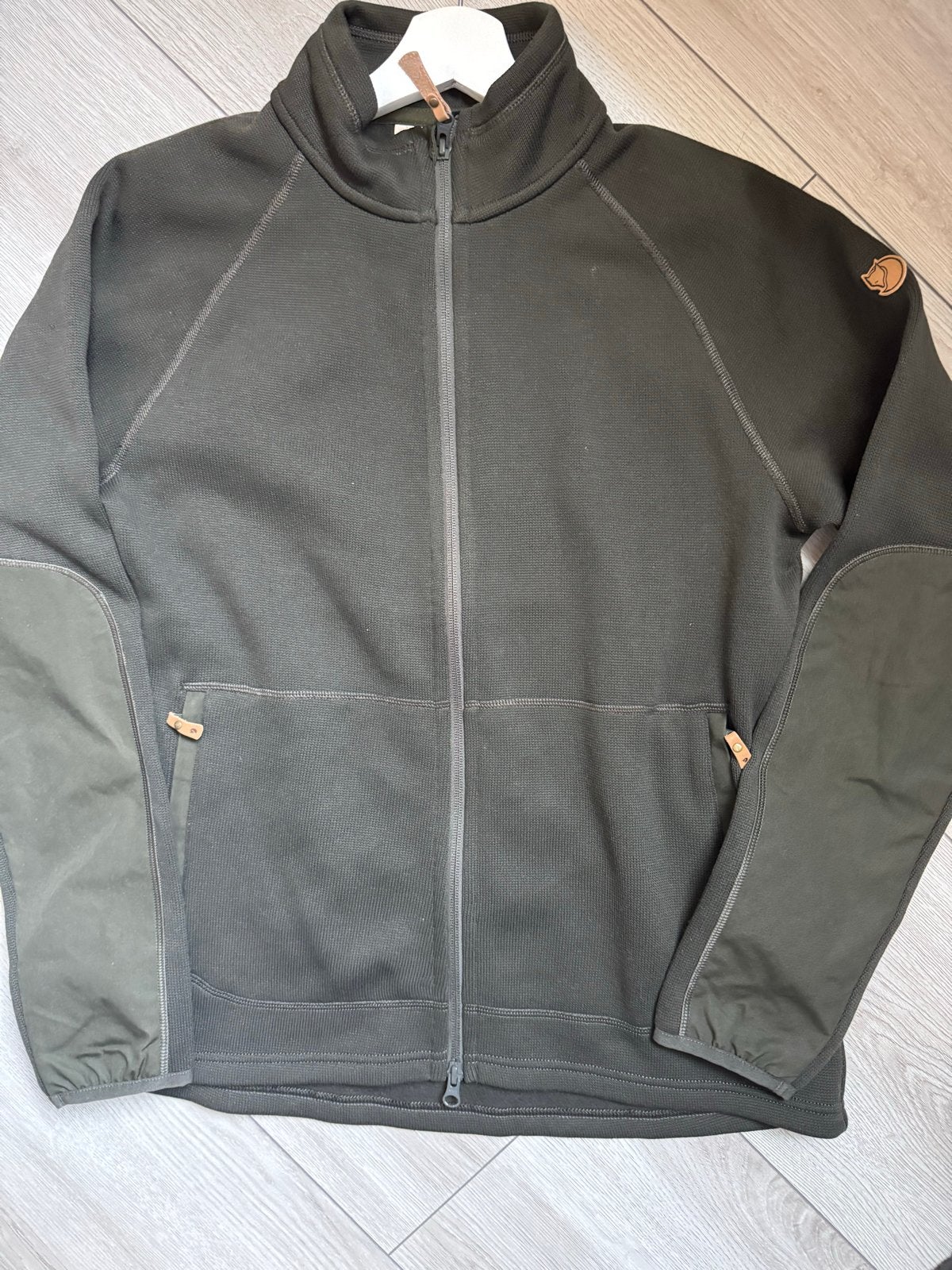 Fjällräven Övik Fleece Zip Dames Vest Maat L, Ophalen of Verzenden, Zo goed als nieuw, Maat 42/44 (L), Groen