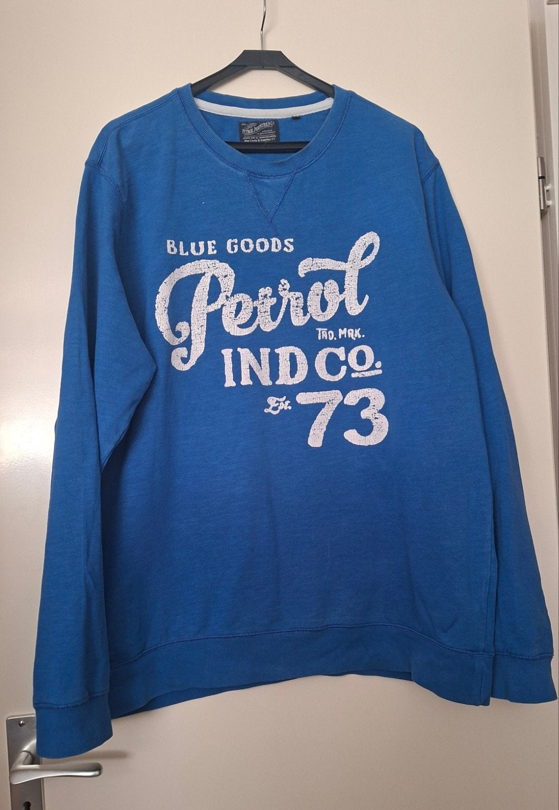 383 .. mooie trui van de petrol maat 3xl, Ophalen of Verzenden, Gedragen, Trui of Vest