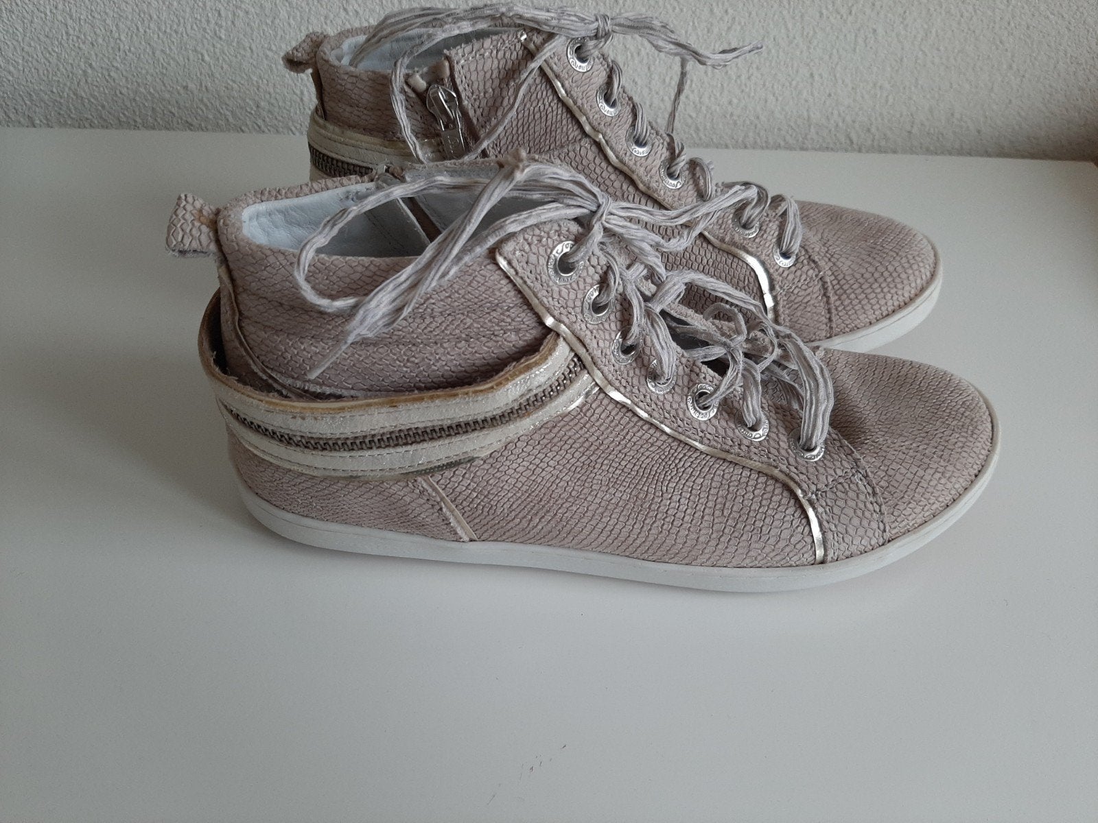 Footnotes sneakers breedte H maat 37,5, Beige, Nieuw, Ophalen of Verzenden, Sneakers of Gympen