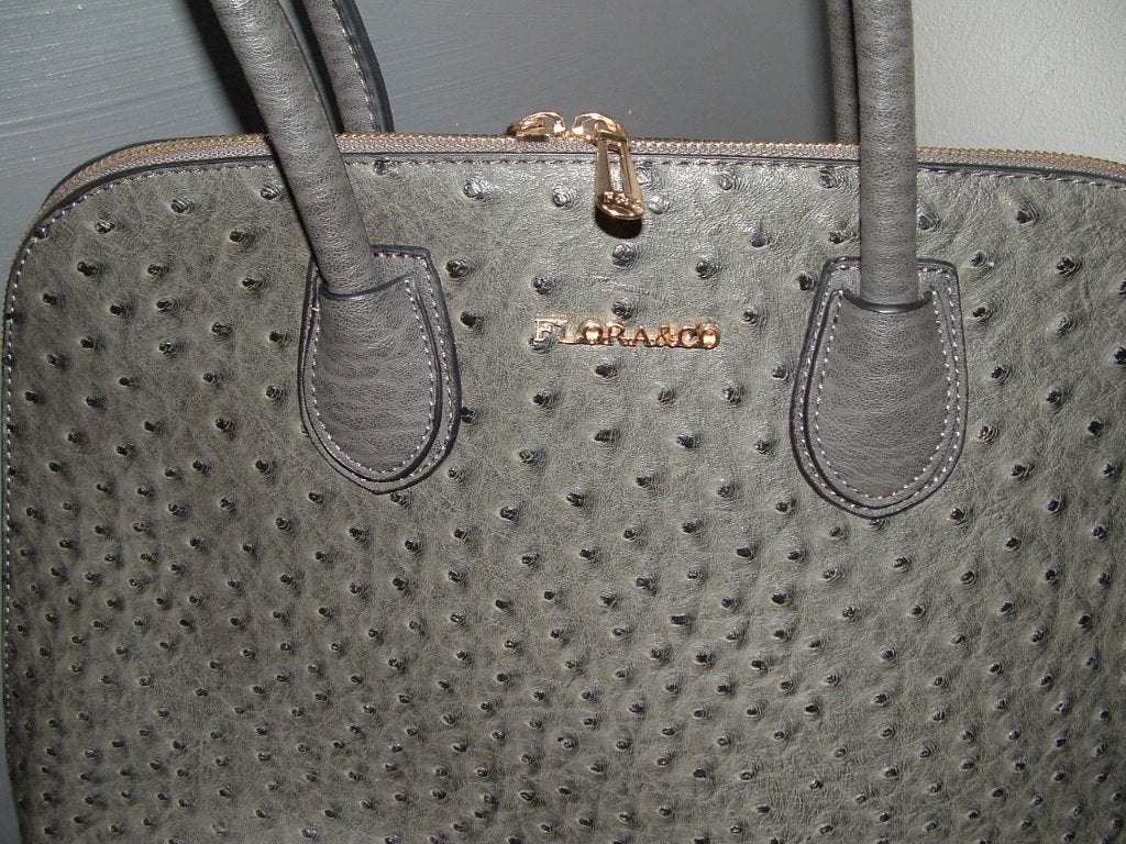 Flora & Co Super handige stevige tas - handtas - schoudertas, Ophalen of Verzenden, Zo goed als nieuw, Grijs, Handtas