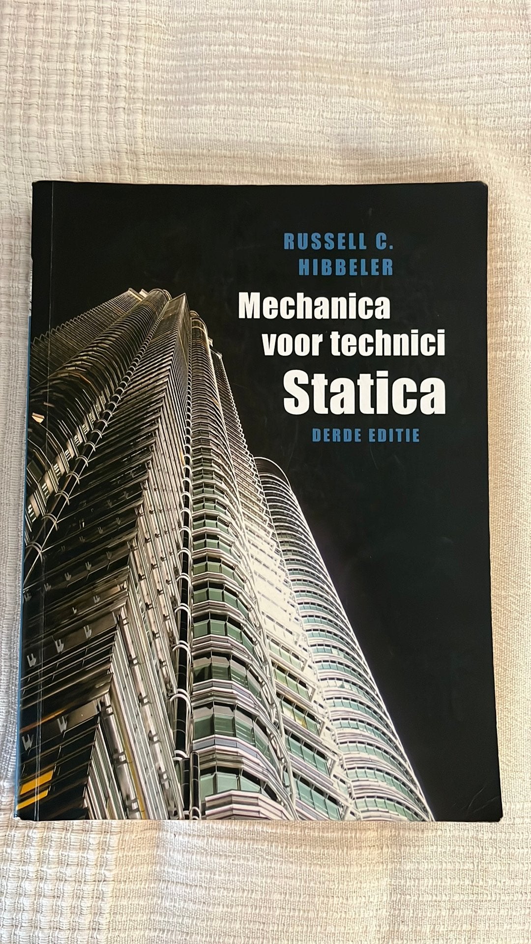 Mechanica voor technici - Statica / Hibbeler (3e ed.), Boeken, Ophalen of Verzenden, Zo goed als nieuw, Werktuigbouwkunde