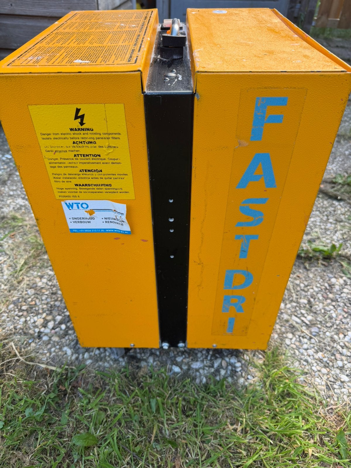 Calorex FD15AX bouwdroger / luchtontvochtiger –, Ophalen of Verzenden, Zo goed als nieuw, Minder dan 60 cm, 30 tot 80 cm