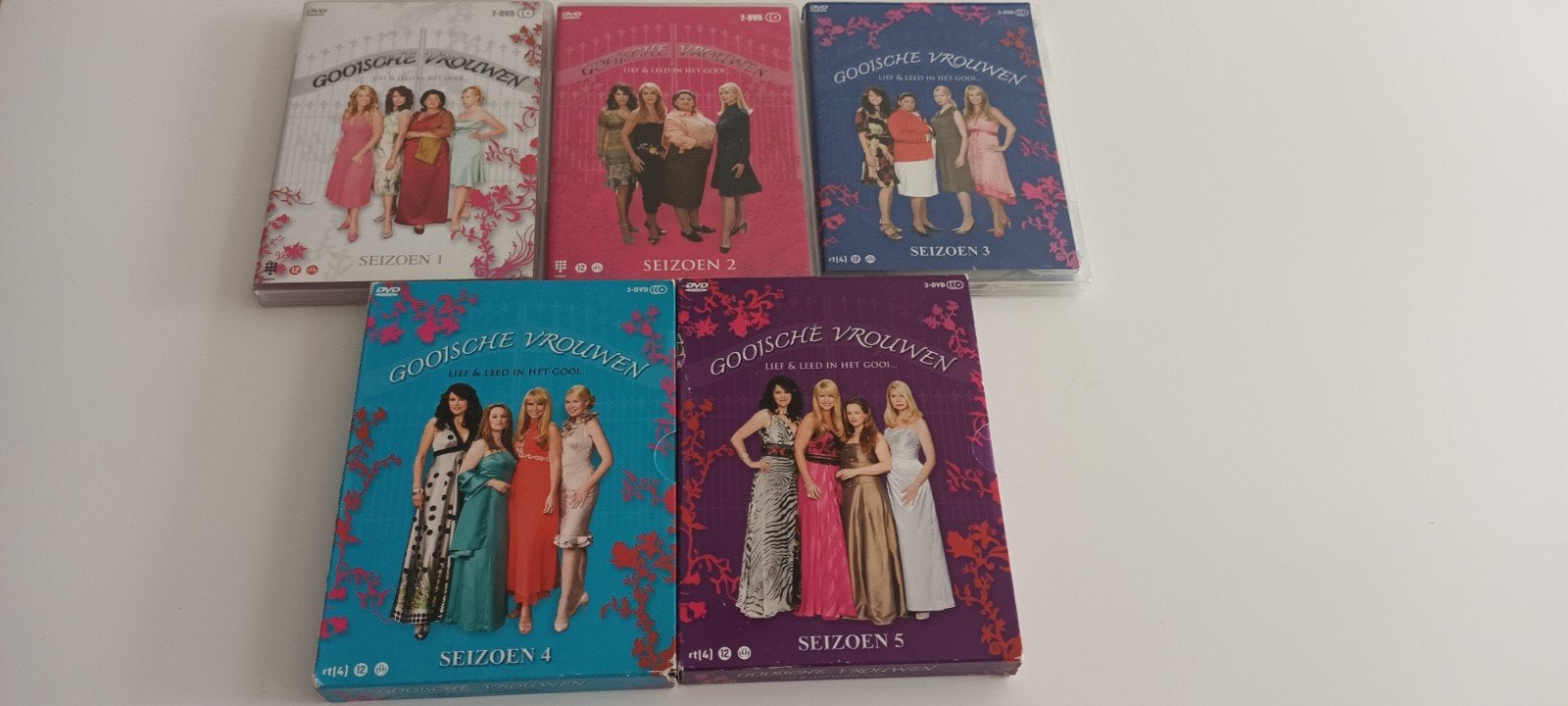 Gooische vrouwen deel 1 t/m 5, Alle leeftijden, Ophalen of Verzenden, Zo goed als nieuw, Komedie