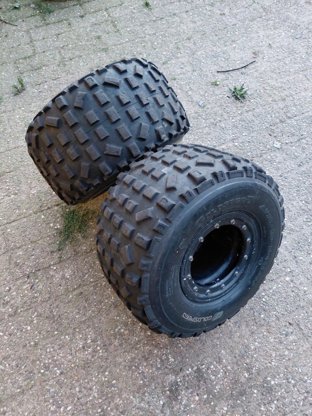 quad banden, Ophalen of Verzenden, Gebruikt
