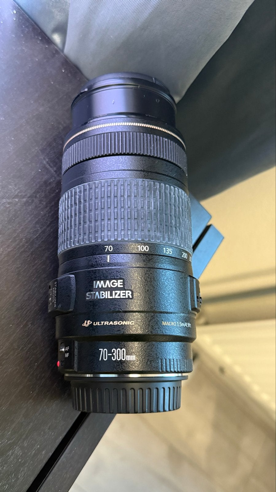 Canon Ultrasonic Lens 70-300mm Macro 1.5m/4.9ft, Audio, Tv en Foto, Fotografie | Lenzen en Objectieven, Ophalen, Macrofunctie