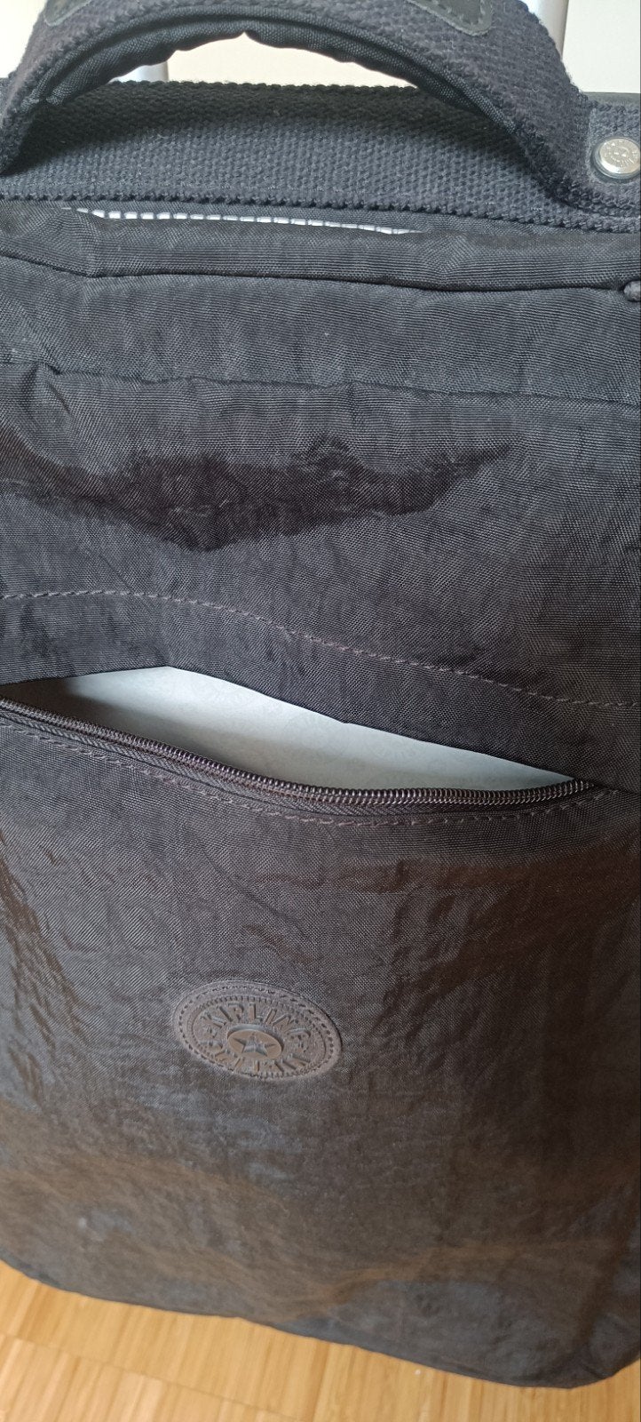 Kipling reiskoffer koffer zwart izgs, Ophalen of Verzenden, 17 inch of meer, Trolleytas