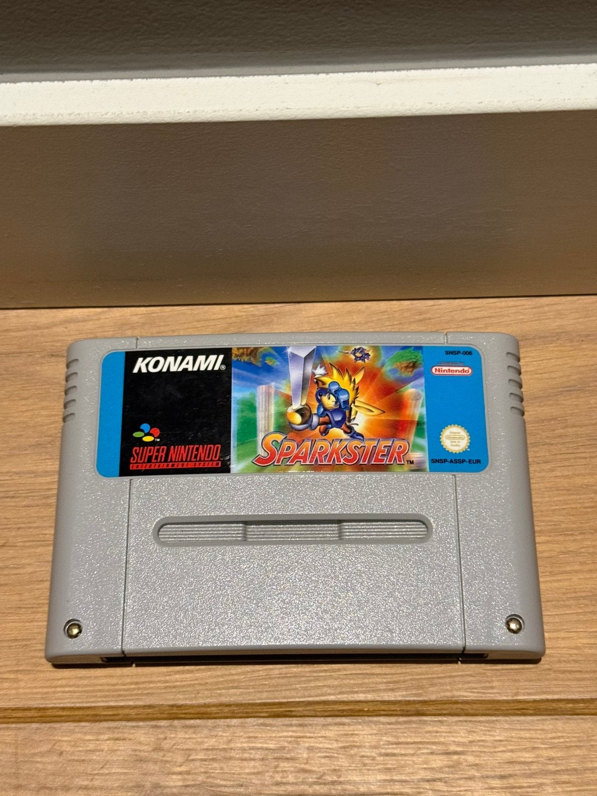 Sparkster voor Super Nintendo Snes (PAL versie), Avontuur en Actie, 1 speler, Ophalen of Verzenden, Zo goed als nieuw