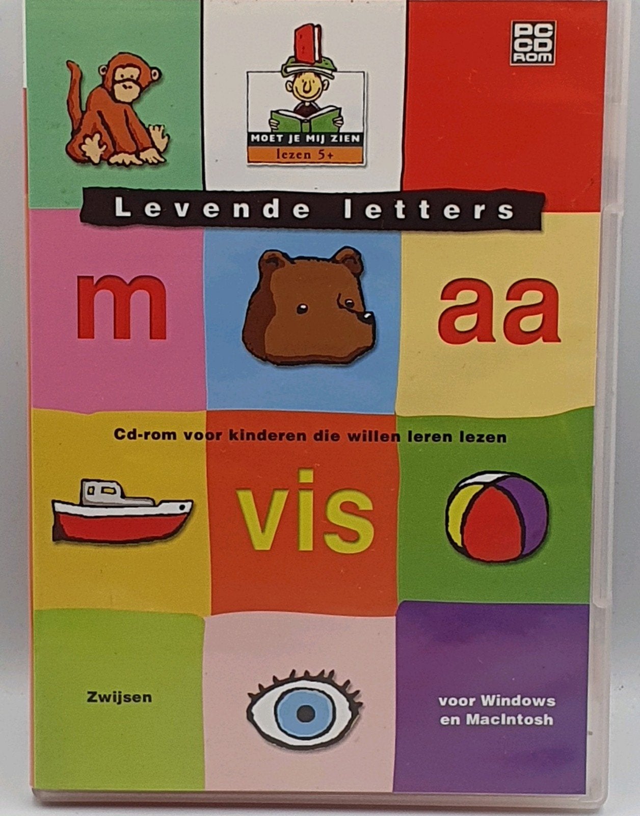 Te koop: Levende Letters CD-ROM - Leren Lezen voor Kinderen, Computers en Software, Educatie- en Cursussoftware, Ophalen of Verzenden