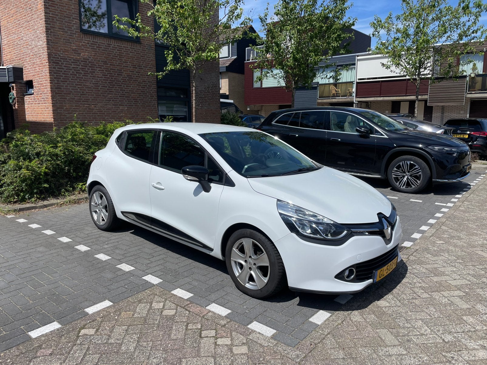 Renault Clio 0.9 TCE 66KW 5-DRS 2015 Wit, Auto's, Voorwielaandrijving, 898 cc, Stof, 40 €/maand