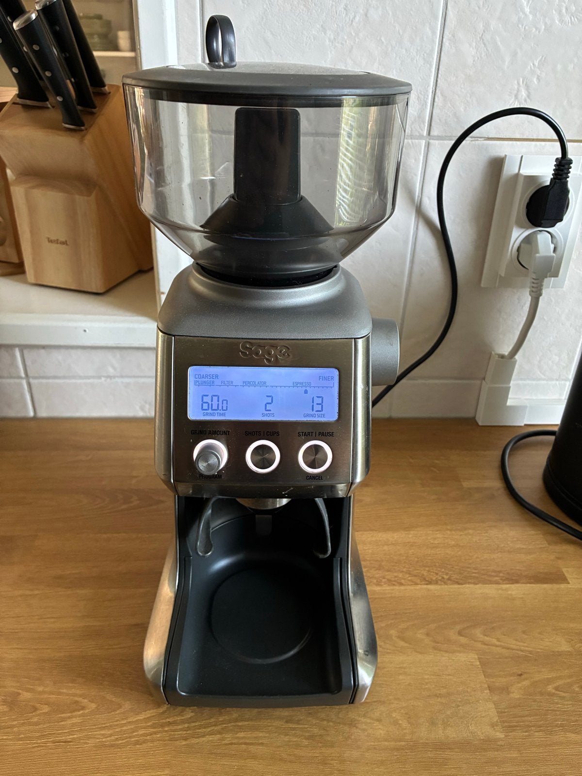 Sage Smart Grinder Pro bonenmaler, Ophalen, Gebruikt, Overige modellen, 10 kopjes of meer