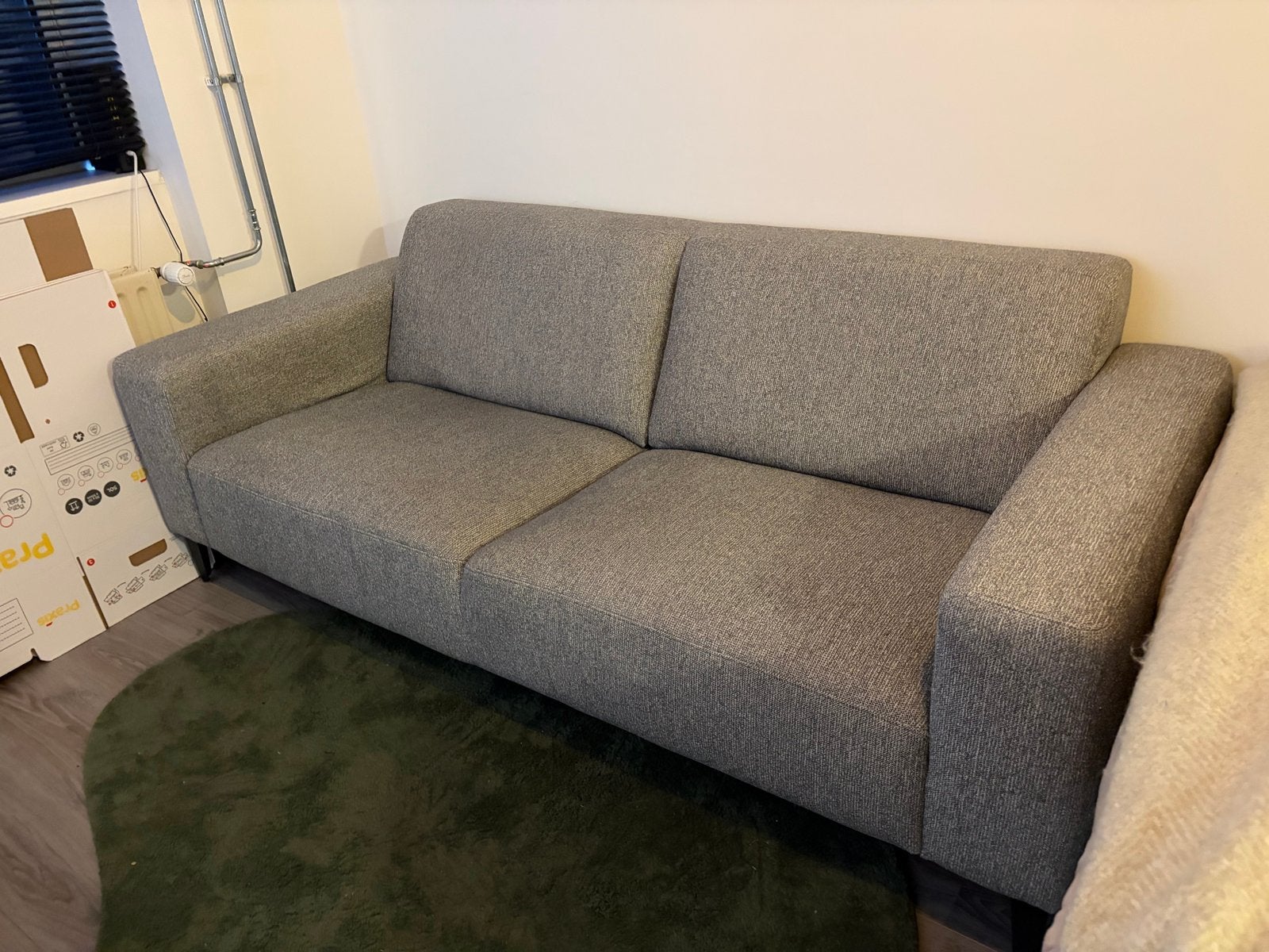 Zo goed als nieuwe bank van Piet Klerkx (207x95 cm), Huis en Inrichting, Ophalen, Driepersoons, 75 tot 100 cm, Zo goed als nieuw