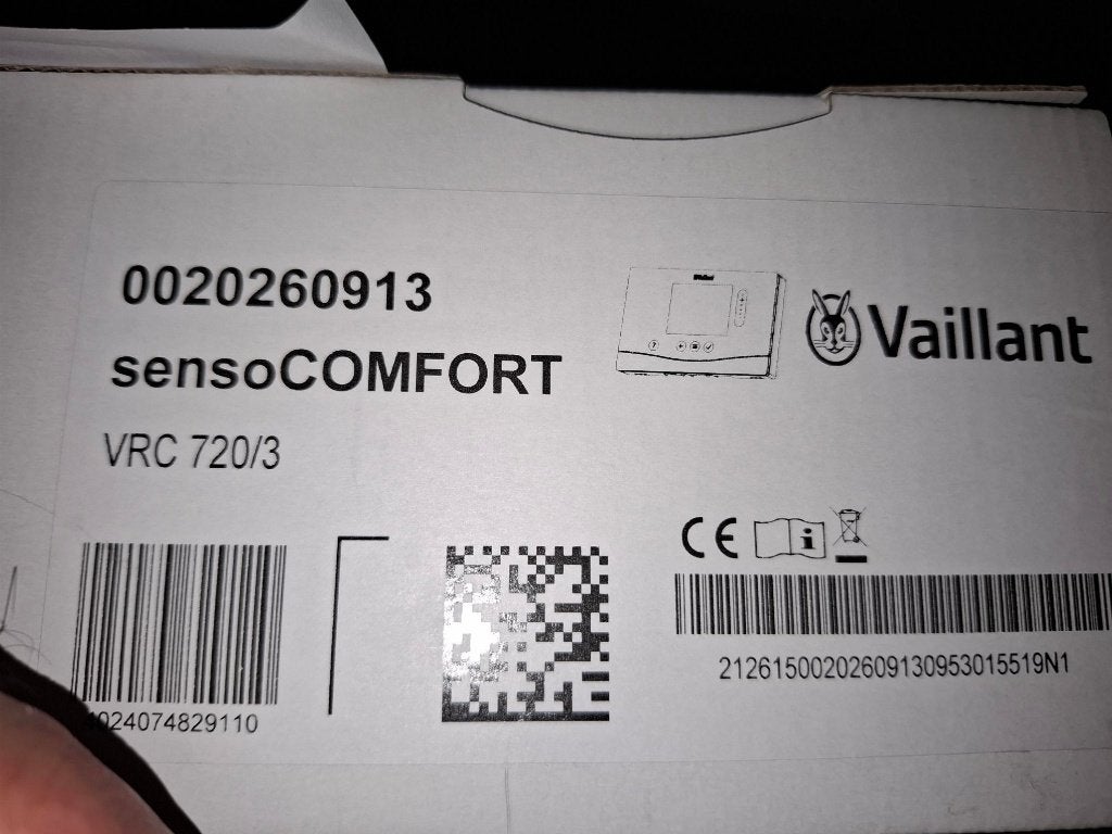 Vaillant sensoCOMFORT VRC 720/3 Kamerthermostaat, Ophalen, Slimme thermostaat, Nieuw