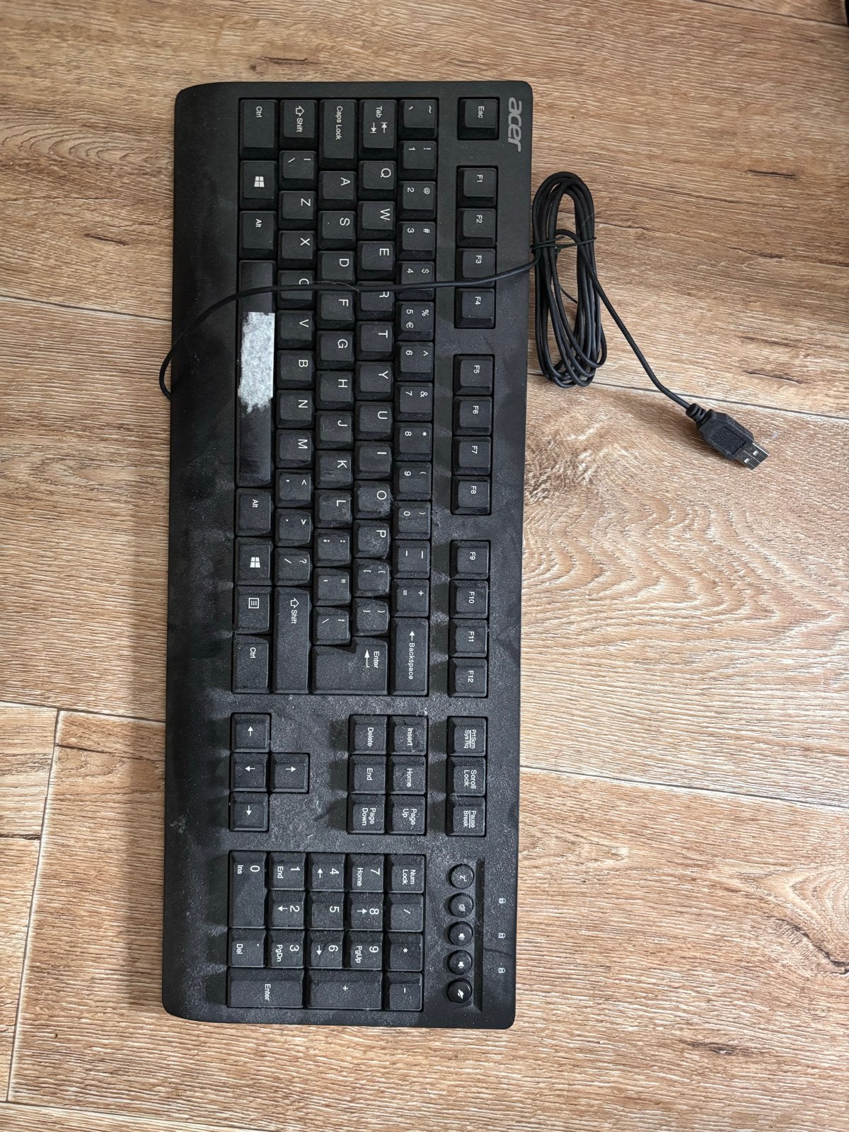 Acer Toetsenbord - Bedraad Qwerty, Computers en Software, Toetsenborden, Ophalen of Verzenden, Qwerty, Gebruikt, Bedraad