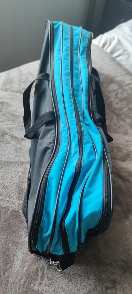 Baton tas met meerdere vakken - Blauw/Zwart, Sieraden, Tassen en Uiterlijk, Overige merken, 40 cm of meer, Gebruikt, Ophalen of Verzenden