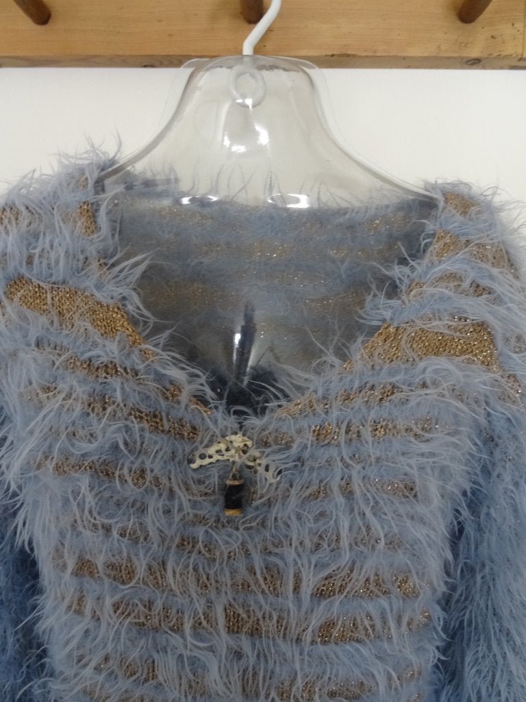 Elisa Cavaletti fluffy sweater mt 36 - 80 % viscose, Zo goed als nieuw, Elisa Cavaletti, Maat 36 (S), Verzenden