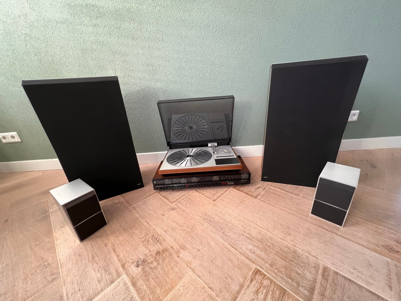 Complete Vintage B&O Palissander Design Set Jacob Jensen 70s, Audio, Tv en Foto, Losse componenten, Zo goed als nieuw, Bang & Olufsen