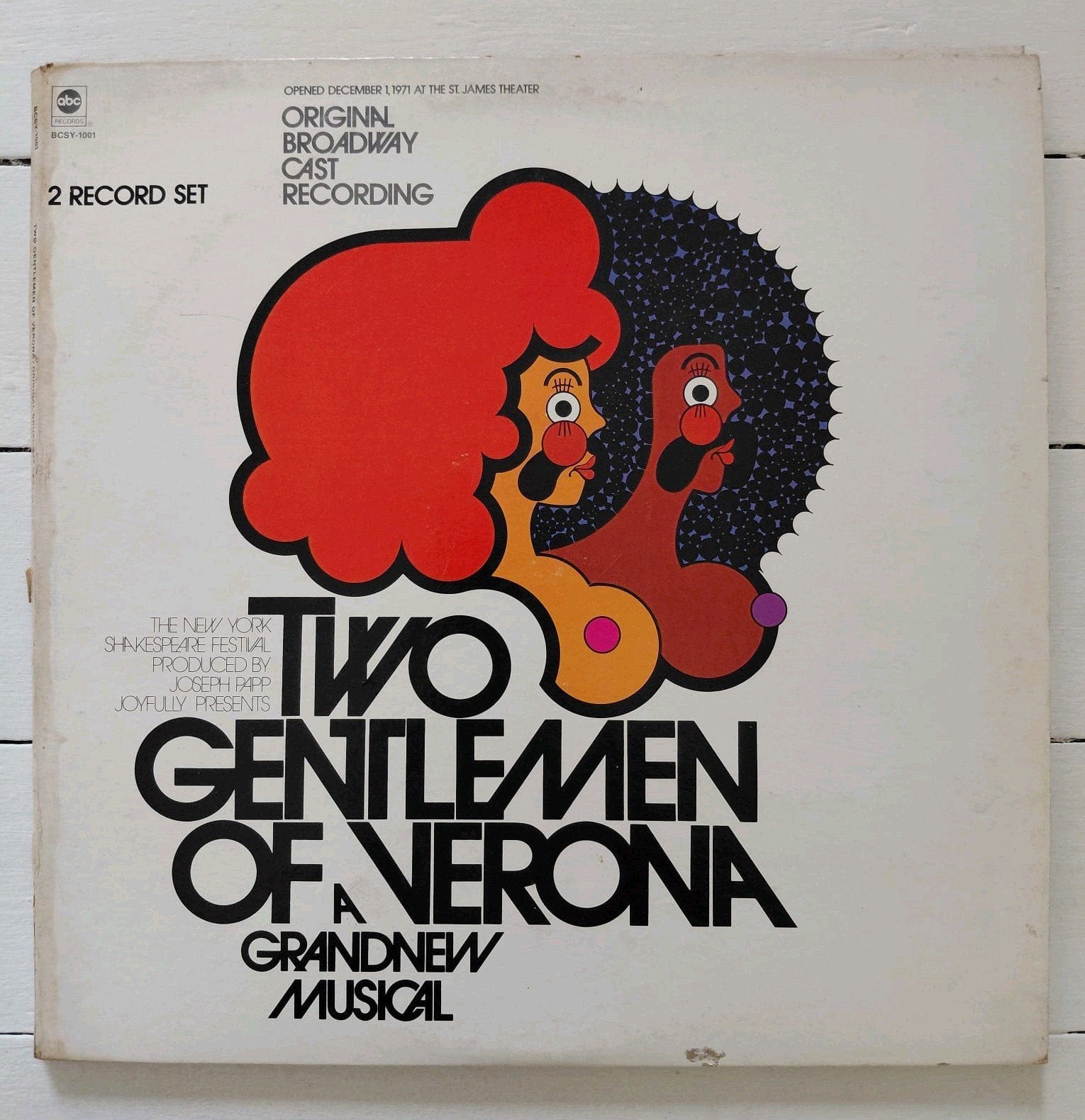 two gentlemen of verona a grandnew musical, Cd's en Dvd's, Ophalen of Verzenden, Gebruikt, 12 inch