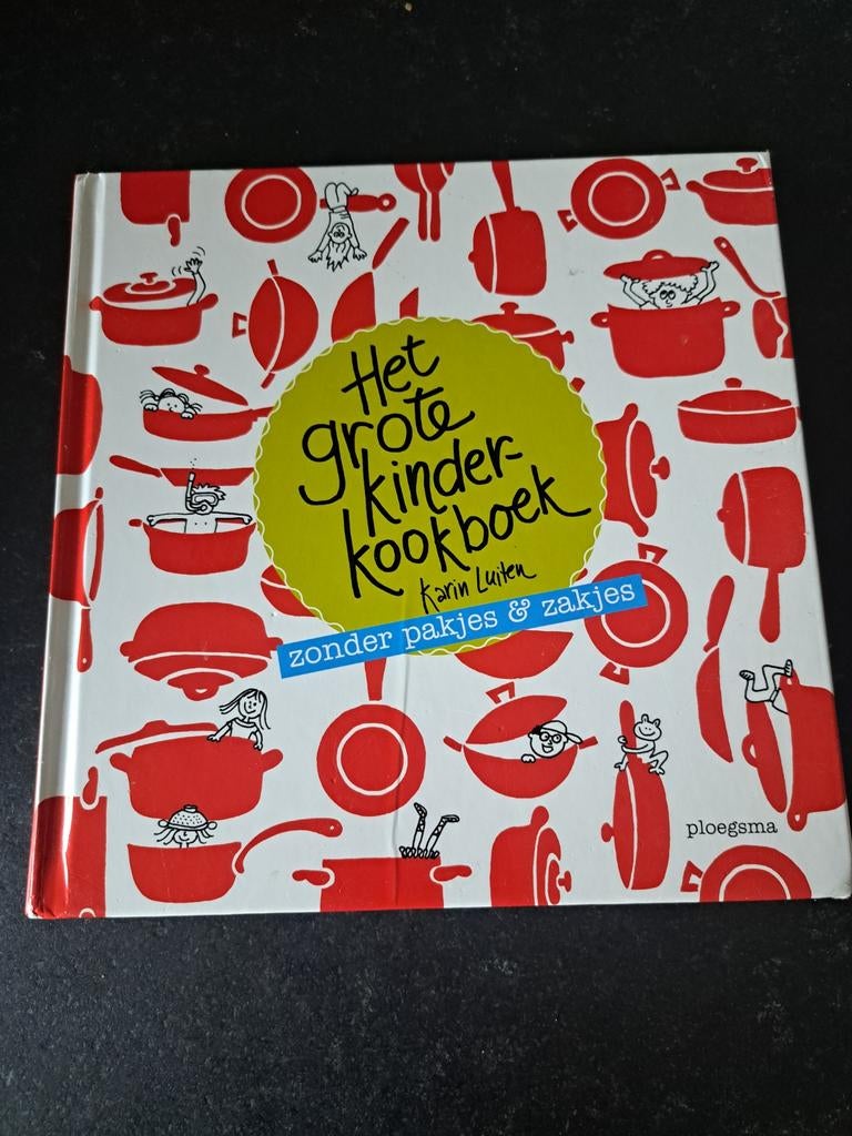 Karin Luiten - Het grote kinderkookboek, Boeken, Ophalen, Karin Luiten, Non-fictie, Zo goed als nieuw