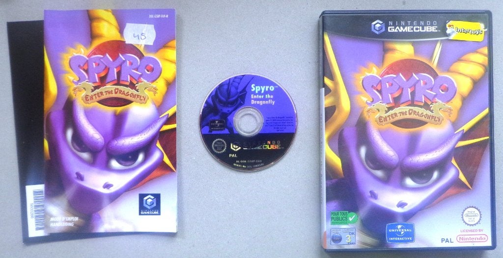Spyro Enter the Dragonfly voor de Nintendo GameCube Compleet, Avontuur en Actie, 1 speler, Ophalen of Verzenden, Zo goed als nieuw