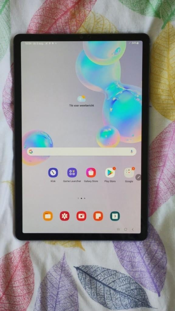 Samsung Galaxy Tab S6 128GB – Premium, licht en in topstaat, Computers en Software, Android Tablets, Uitbreidbaar geheugen, S6