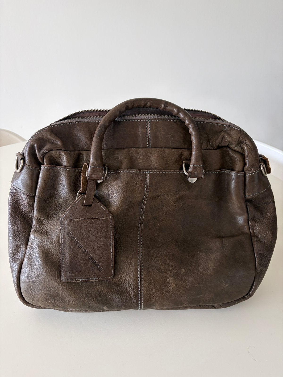 Cowboysbag, Ophalen of Verzenden, Zo goed als nieuw, Bruin