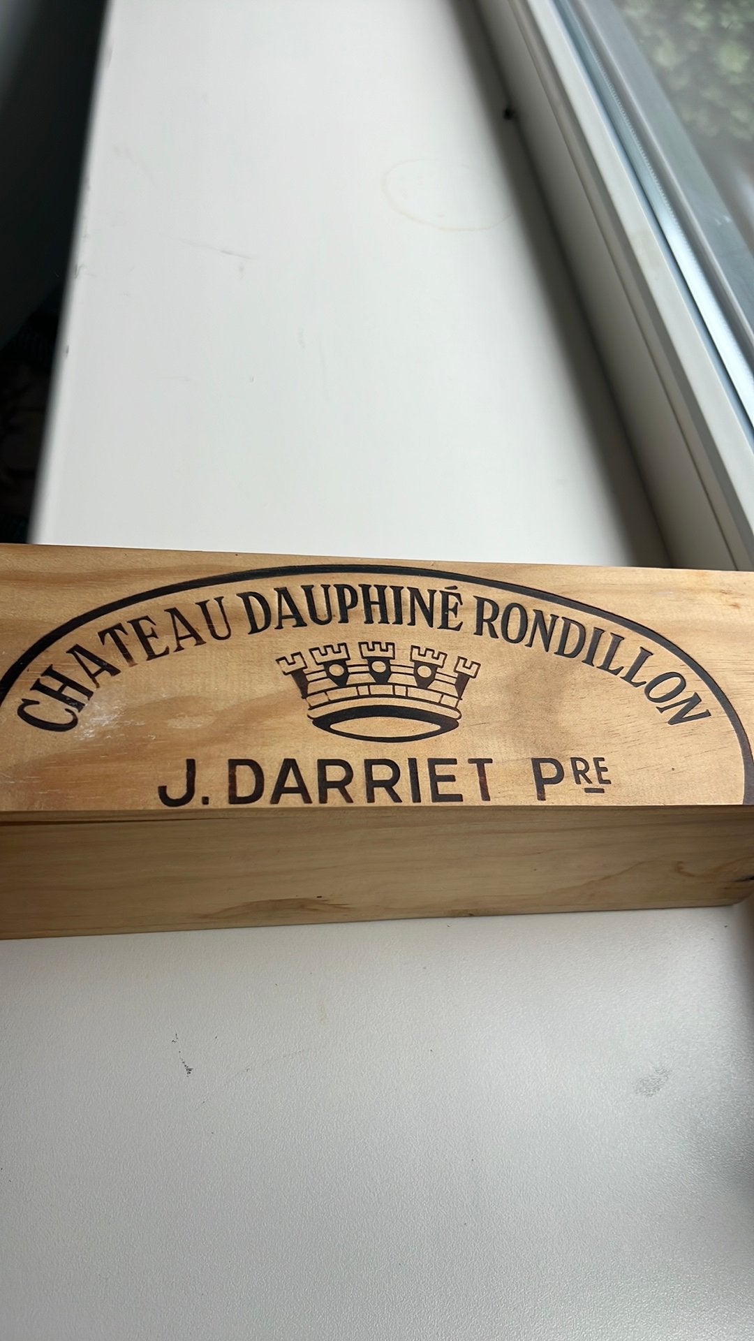 Orignele wijn Chateau Dauphine Rondillon 1976, Frankrijk, Nieuw, Ophalen of Verzenden, Rode wijn