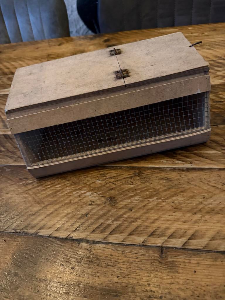 Vogeltransportkooi, Dieren en Toebehoren, Ophalen of Verzenden, Hout, Vogelkooi