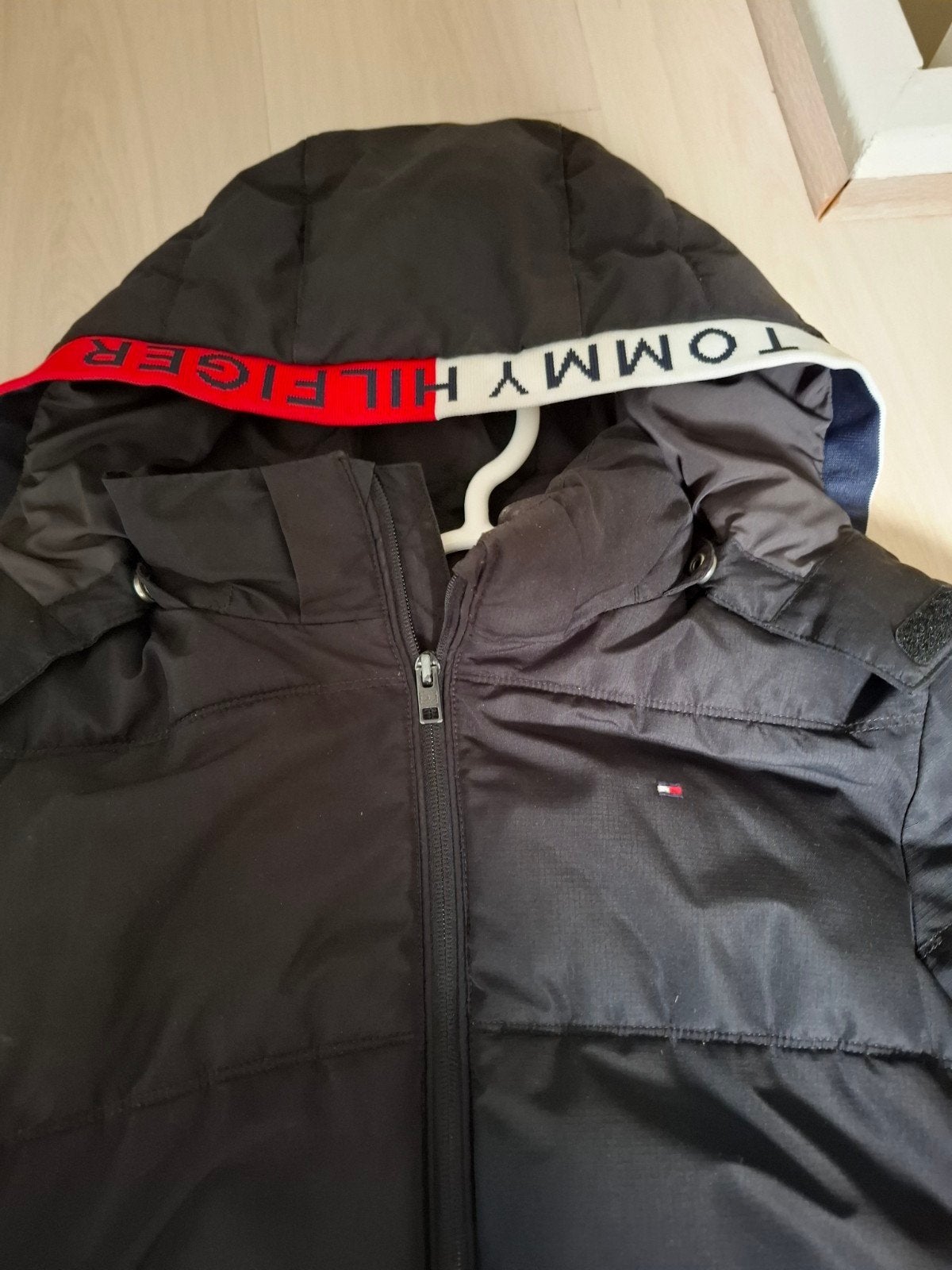 Tommy Hilfiger winterjas maat 164, Gebruikt, Jongen of Meisje, Ophalen of Verzenden, Tommy Hilfiger