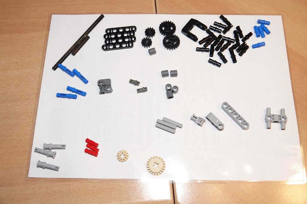 Lego Technic Power Functions IR RC MOD of MOC voor BWE 42055, Gebruikt, Lego, Ophalen of Verzenden, Technic