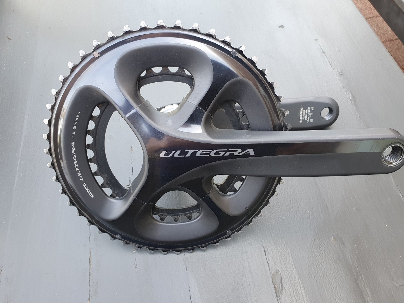 Shimano Ultegra Crank inclusief Bottom Bracket, Shimano Ultegra, Ophalen of Verzenden, Zo goed als nieuw, Gravelbike