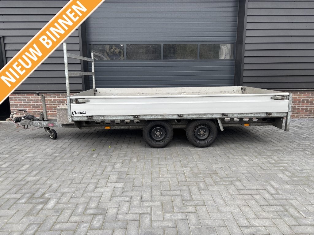 Henra Plateauwagen aanhanger aanhangwagen tandemasser 2021, Gebruikt