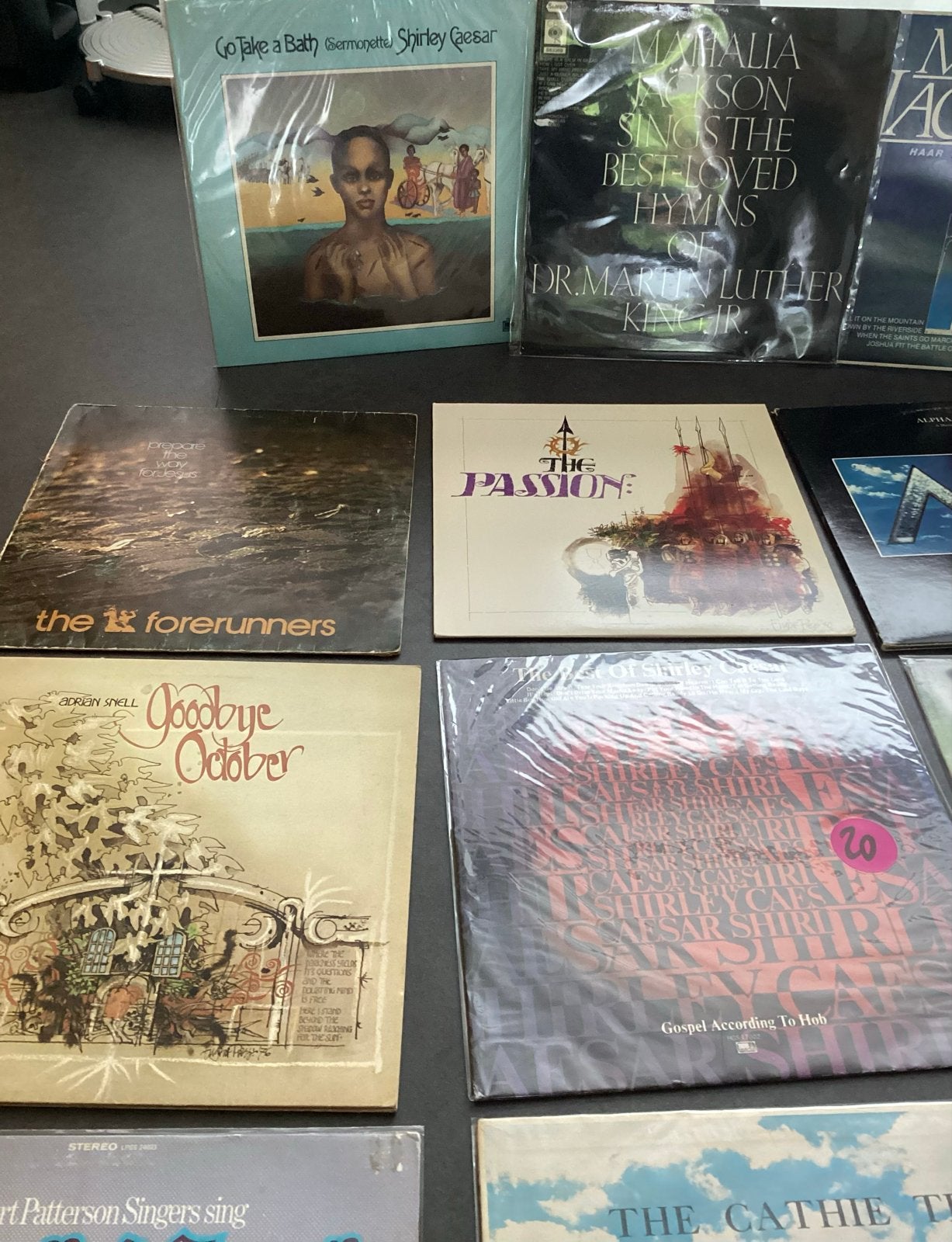 18x collectie gospel en spirituals LP's, Ophalen, Gebruikt, 12 inch, LP