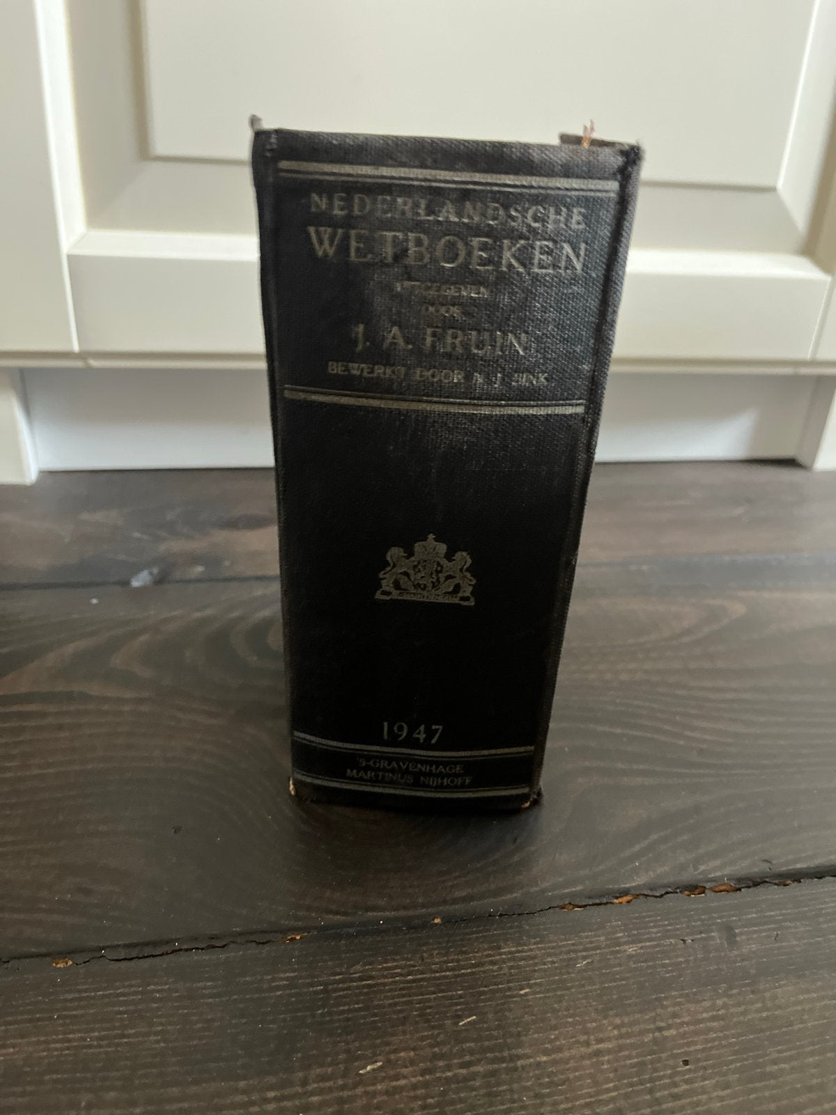 Nederlandsche Wetboeken 1947 - J.A. Fruin, Ophalen of Verzenden, Gamma, Gelezen, WO