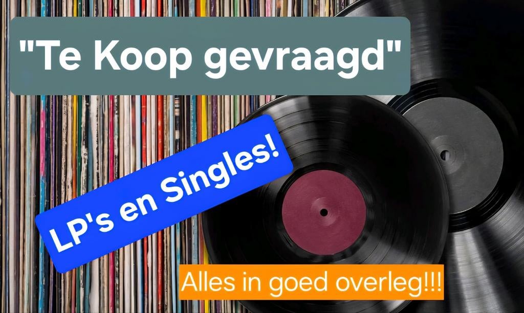 Vinylverzamelingen gezocht, Ophalen of Verzenden, Gebruikt, Overige formaten