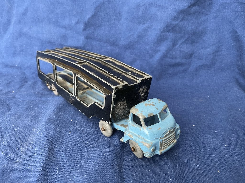 4 vintage Lesney Matchbox modellen uit de jaren 50 en 60, Ophalen of Verzenden, Gebruikt, Auto