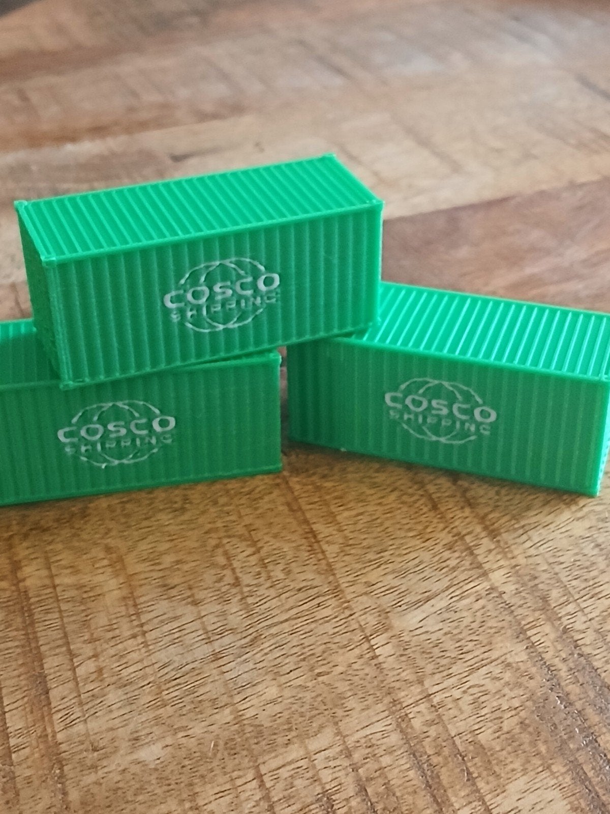 20 ft groene cosco containers h0, Verzenden