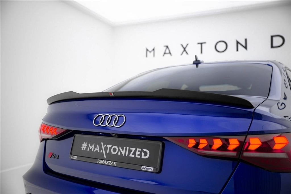 Maxton Design Audi A3 S3 Sedan 8Y Facelfit Achterklep Spoile, Verzenden, Automotive Parts, A.parts@hotmail.nl, Trasmolenlaan 12 3447 GZ Woerden