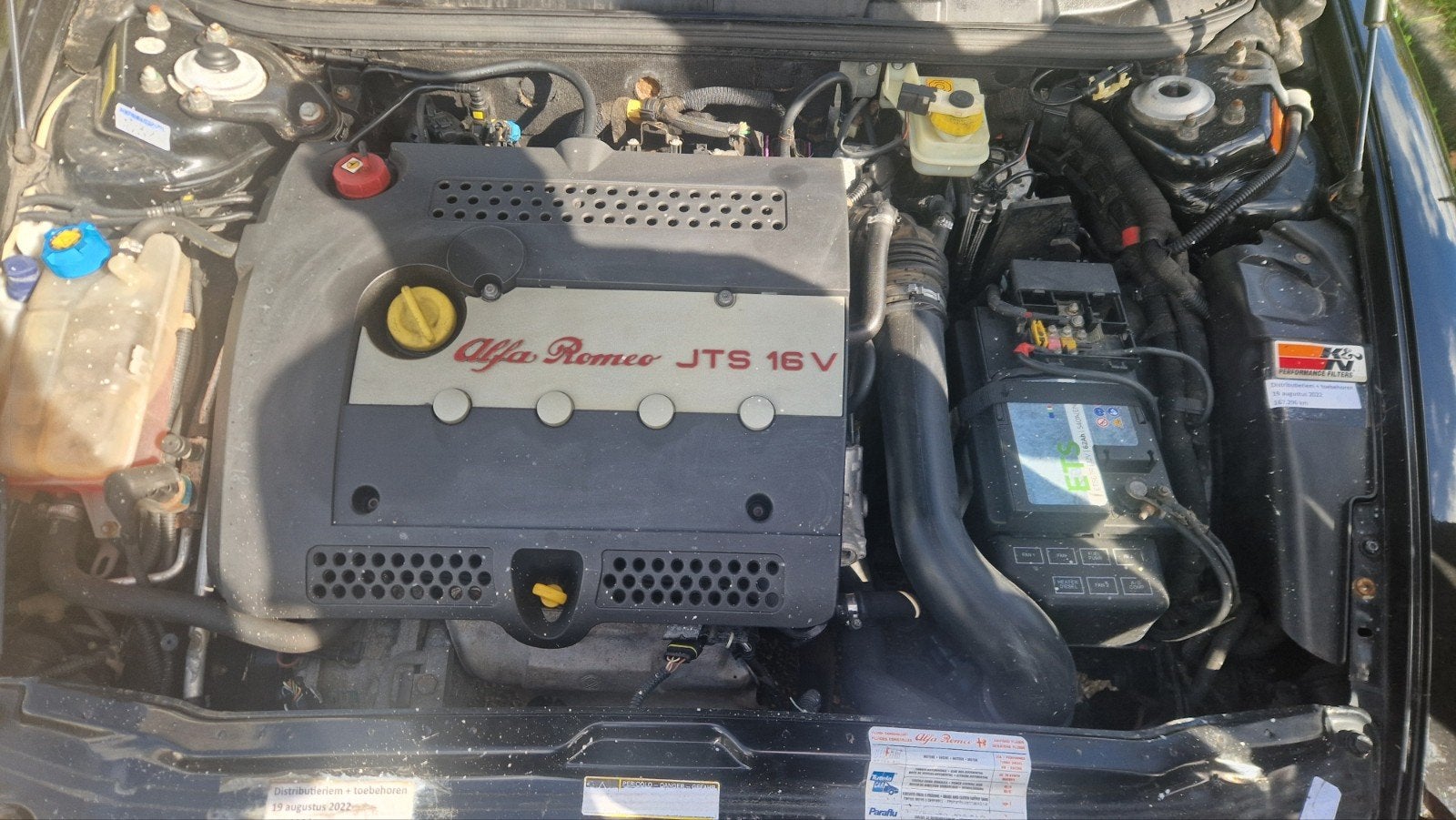 Alfa Romeo 2.0 JTS motor voor 156, GT, GTV en Spider, Ophalen of Verzenden, Gebruikt, Alfa Romeo
