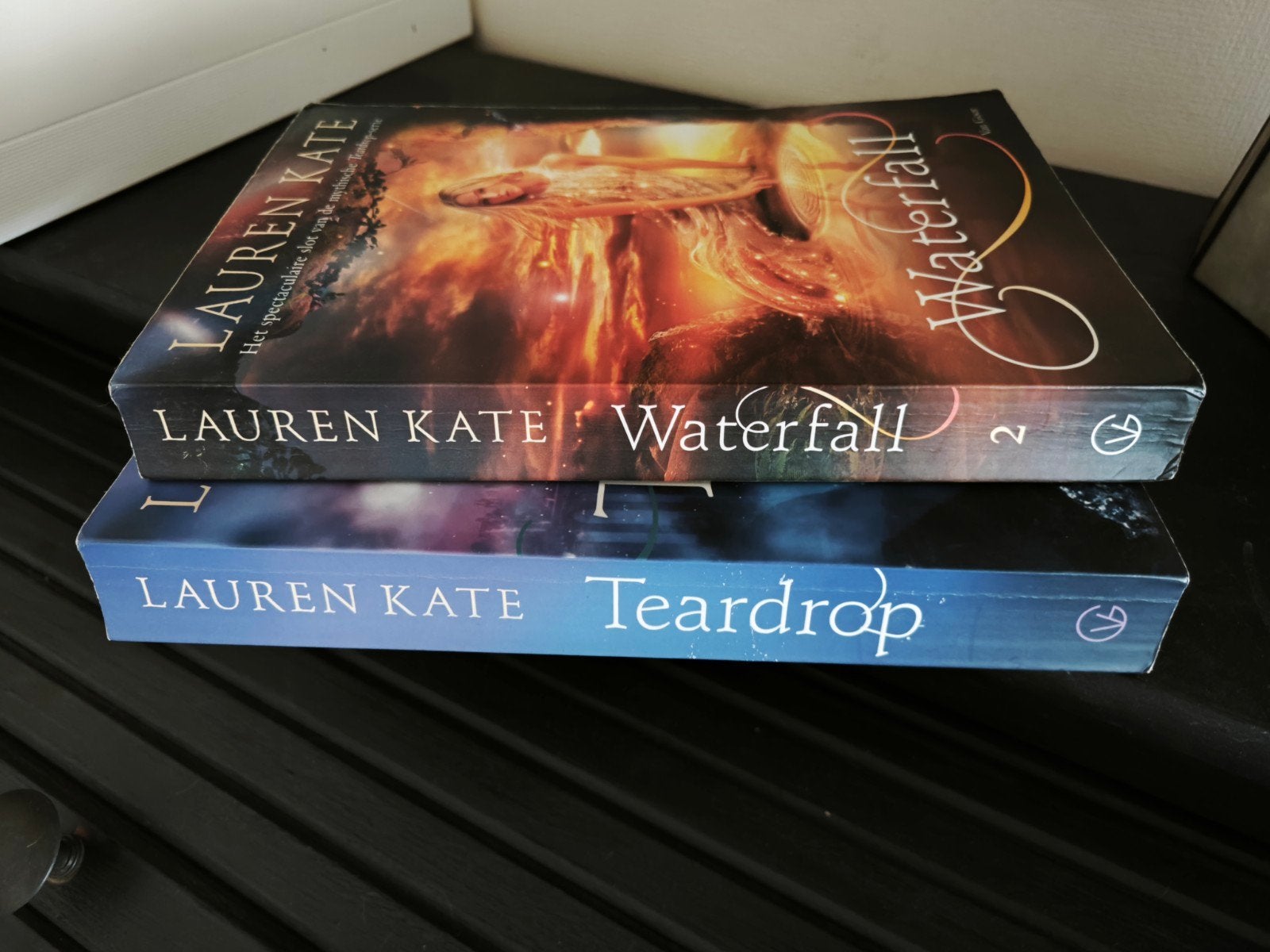 Teardrop & Waterfall - Lauren Kate (YA fantasy), Ophalen of Verzenden, Gelezen, Lauren Kate, Fictie