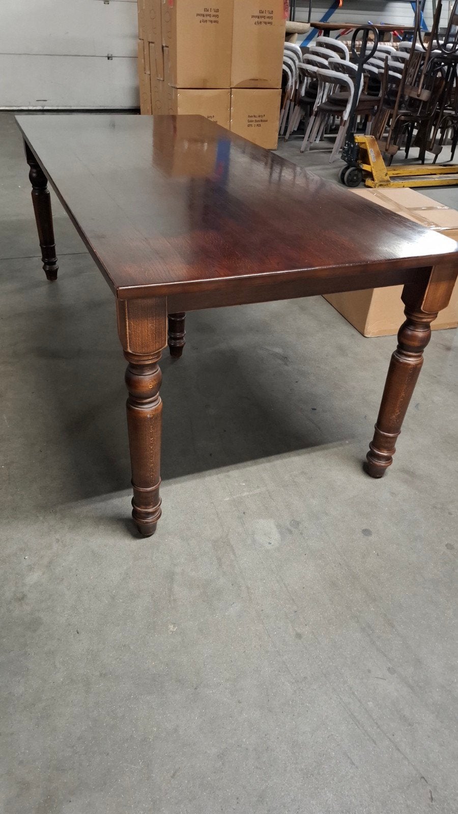 Stamtafel 200x90 cm cafe mancave HUTTEN eiken + stoelen !!!, Ophalen of Verzenden
