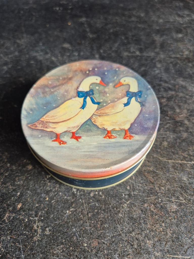 Vintage Tin Geese ,onderzetters,nieuw, Verzamelen, Blikken, Ophalen of Verzenden, Nieuw, Overige