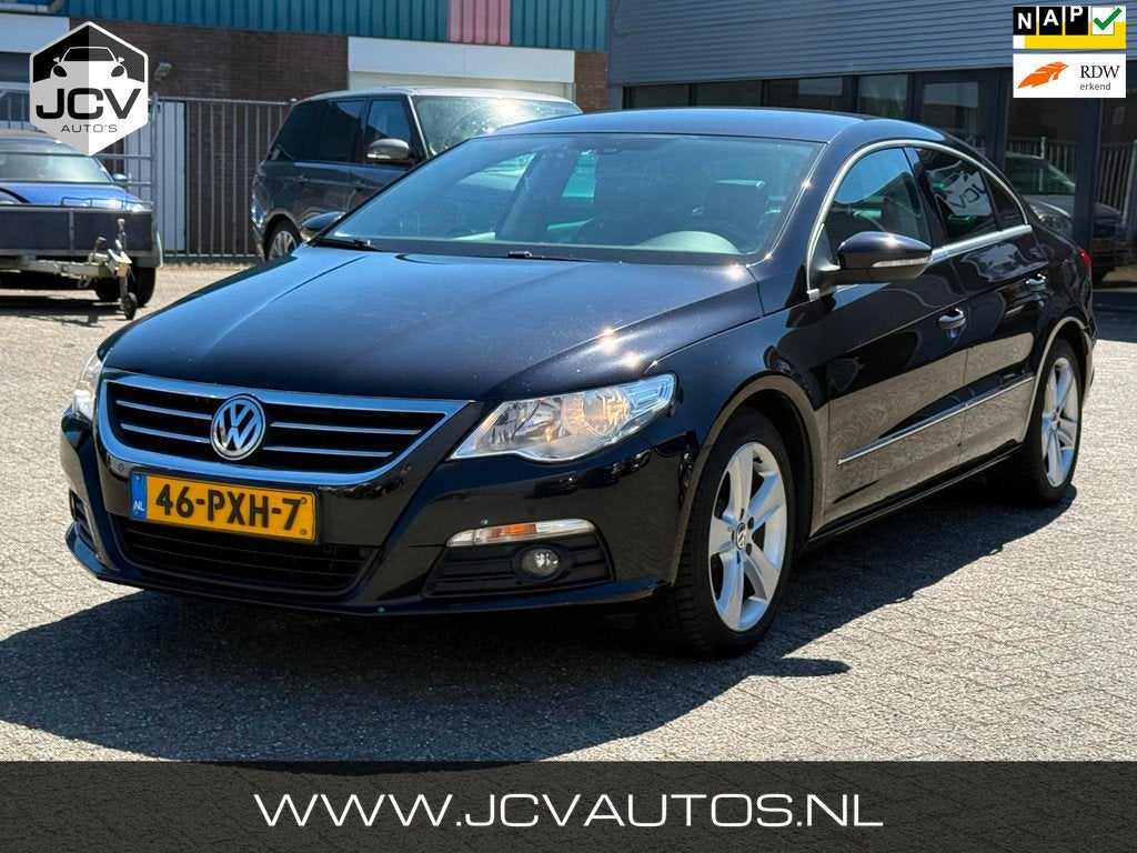 Volkswagen Passat CC 2.0 TDI BlueMotion 5p., Auto's, Volkswagen, Euro 5, 4 cilinders, Zwart, Origineel Nederlands