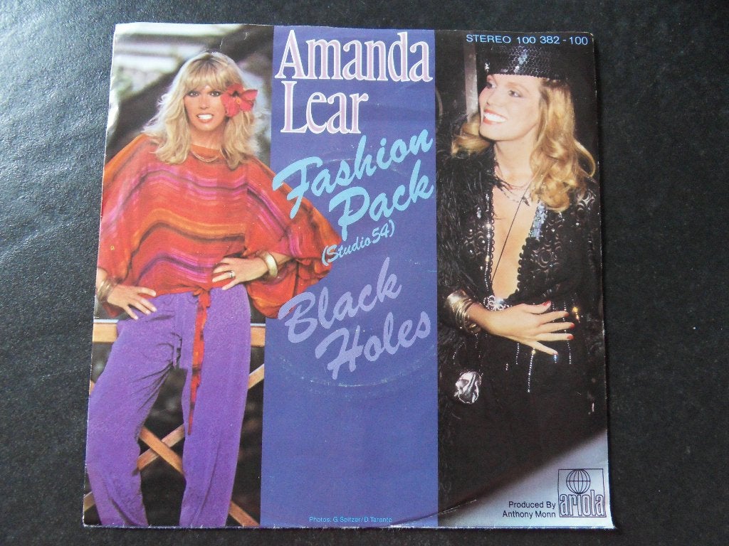 Amanda Lear - Fashion pack, Cd's en Dvd's, Vinyl Singles, Ophalen of Verzenden, Zo goed als nieuw, Pop