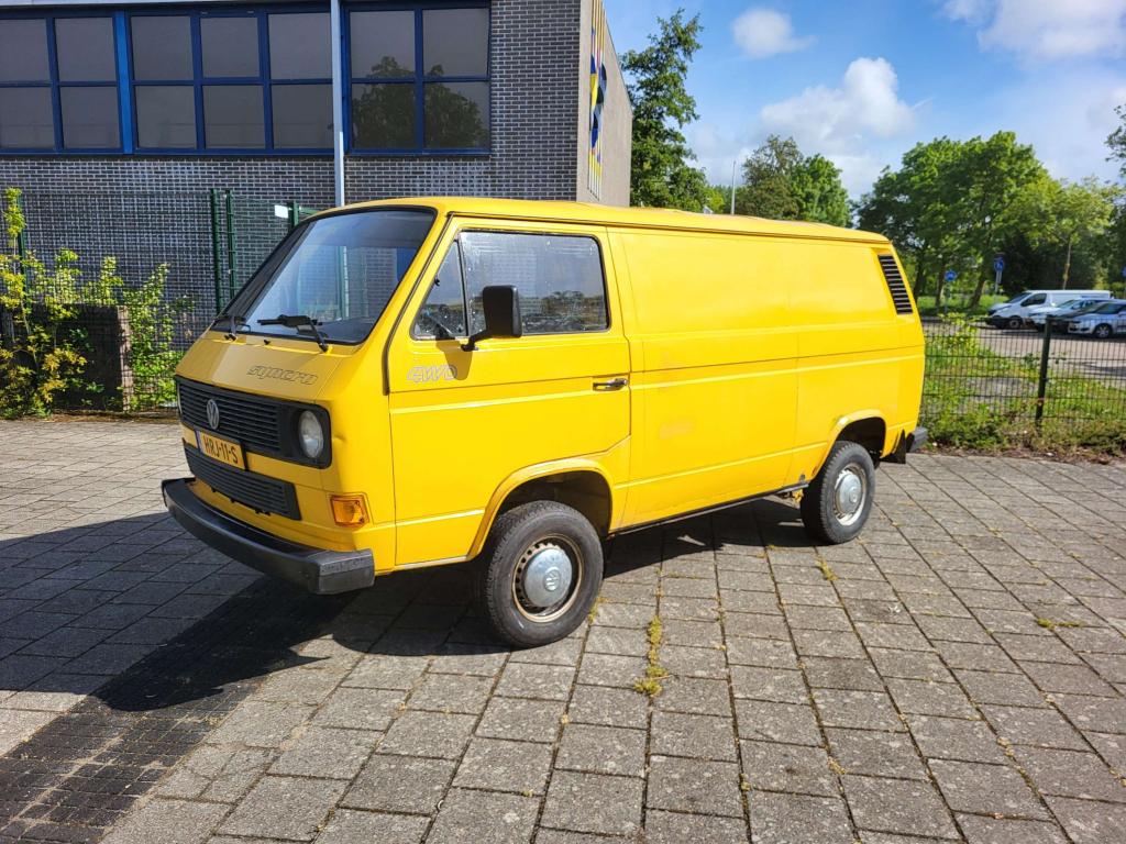 Volkswagen Transporter T3 syncro camper 1990 2.1 wbx 4x4, Caravans en Kamperen, Campers, Niet ingevuld, Volkswagen, Tot en met 2