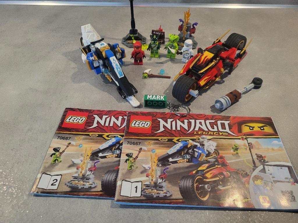 Lego ninjago 70667 te koop, Compleet, Lego, Ophalen of Verzenden, Zo goed als nieuw